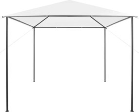 vidaXL Κιόσκι Λευκό 3 x 3 x 2,9 μ. 180 γρ./μ²