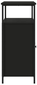 vidaXL Μπουφές Μαύρος 100x35x80 εκ. από Επεξεργασμένο Ξύλο