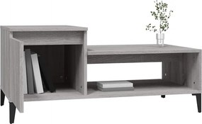 vidaXL Τραπεζάκι Σαλονιού Γκρι Sonoma 100x50x45 εκ. Επεξεργασμένο Ξύλο