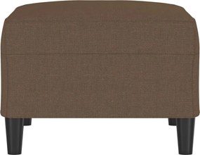 vidaXL Υποπόδιο Καφέ 70 x 55 x 41 εκ. Υφασμάτινο