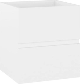 vidaXL Ντουλάπι Νιπτήρα Λευκό 41 x 38,5 x 45 εκ. Επεξεργασμένο Ξύλο