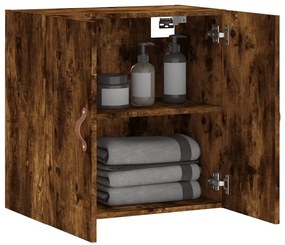 vidaXL Ντουλάπι Τοίχου Καπνιστή Δρυς 60x31x60 εκ. Επεξεργασμένο Ξύλο