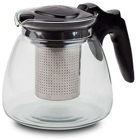 Τσαγιέρα Misty 10-224-011 1100ml Clear-Black Nava Glass