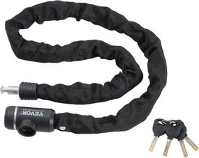 VEVOR Bike Chain Lock 3.94 Ft Combination Bicycle Chain Lock with 3 Keys 10mm
