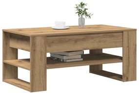 vidaXL Τραπεζάκι σαλονιού Artisan Oak 102x55x45 εκ από κατασκευασμένο ξύλο