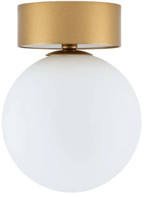 Φωτιστικό Οροφής - Πλαφονιέρα Kier S 10623 12x15.5cm 12W 1xG9 Gold-White Nowodvorski