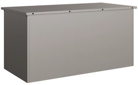 vidaXL Κουτί αποθήκευσης εξωτερικών χώρων Καφέ 100 x 50.5 x 50 εκ.