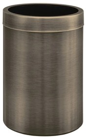 Χαρτοδοχείο Ανοιχτό 12lt Sanco Open Bins Brass Dark Bronze Mat 90664-DM25