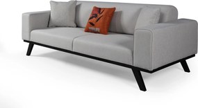 3-Seat Sofa-Bed Leon 3 Seater - Light Grey Light Grey