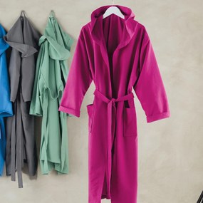Μπουρνούζι Microfiber Kentia Rabat 27 Fuchsia Μωβ MEDIUM