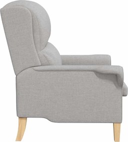 vidaXL Πολυθρόνα Σκούρο γκρι 76 x 94 x 102 εκ. ύφασμα