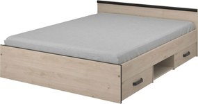 Κρεβάτι Novel-140 x 190-Fusiko-Mavro