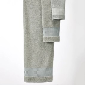 Πετσέτες Μπάνιου (Σετ 3τμχ) Whitegg T131 500gsm Γκρι