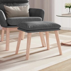 Υποπόδιο Ανοιχτό Γκρι 45 x 29,5 x 35 Υφασμάτινο 341424