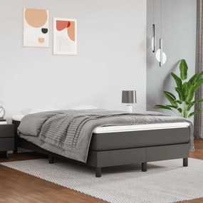 ΚΡΕΒΑΤΙ BOXSPRING ΜΕ ΣΤΡΩΜΑ ΓΚΡΙ 120X190ΕΚ. ΑΠΟ ΣΥΝΘΕΤΙΚΟ ΔΕΡΜΑ 3269675