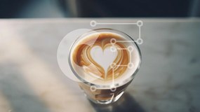 Intra Συλλεκτικό Ξύλινο Παζλ Plywood 4mm - Latte σε σχήμα καρδιάς σε διαφανές γυαλί Σε Ξύλινο Κουτί - Διαστάσεις: 10x10 cm – 25 κομμάτια