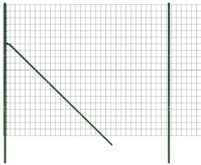 Συρματόπλεγμα Περίφραξης Πράσινο 1,2x25 μ. Γαλβανισμένο Ατσάλι - Πράσινο