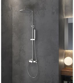 KARAG ARTEMIS CF031M Chrome Μπαταρία σταθερού ντους χρωμέ