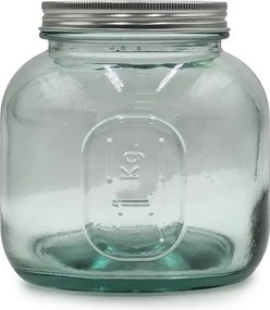 Δοχείο με καπάκι Glass Drops Storage - 1L