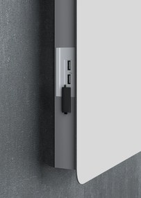 Drop Torino 90 White 2  MDF - Επιπλο Μπανιου με Νιπτήρα &amp; Καθρέπτη Led