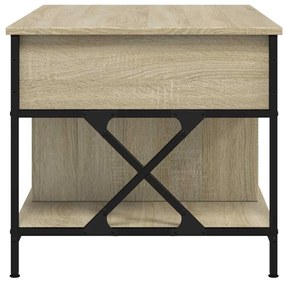 vidaXL Τραπεζάκι Σαλονιού Sonoma Δρυς 100x55x50 εκ. Επεξεργασμένο Ξύλο