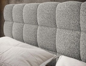 Επενδυμένο κρεβάτι Cloud-Gkri Anoixto-180 x 200