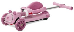 Πατίνι Scooter Swiftie Τρίτροχο Αναδιπλούμενο με Κάθισμα  Pink  10390220003 Lorelli