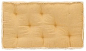 Μαξιλάρι Καναπέ Παλέτας Κίτρινο 73 x 40 x 7 εκ. - Κίτρινο