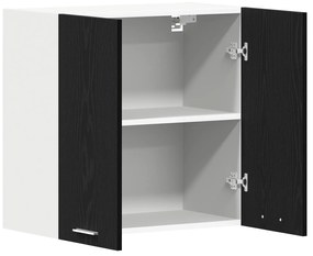 vidaXL Μαύρο Δέντρο Κρεμαστό Ντουλάπι 60x31x60 εκ Φτιαγμένο από Επεξεργασμένο Ξύλο