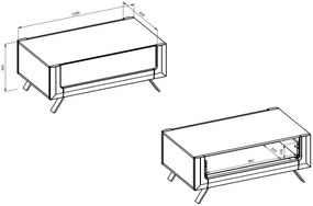 Τραπεζάκι σαλονιού Geisha-Kafe