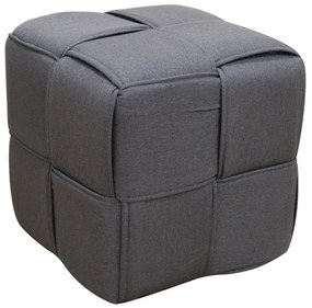 LINE ΣΚΑΜΠΟ GREY ΥΦΑΣΜΑ 40X40X40εκ.