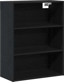 vidaXL Highboard 2 pcs Μαύρη Οξυά 69,5 x 34 x 180 εκ.