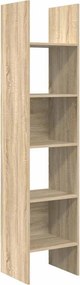 vidaXL Βιβλιοθήκη Χρώμα Sonoma Δρυς 40 x 35 x 180 εκ. από Επεξ. Ξύλο