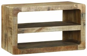 vidaXL Έπιπλο Τηλεόρασης Καφέ 60 x 32 x 36 εκ. Μασίφ ξύλο μάνγκο