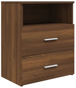 vidaXL Κομοδίνο Καφέ Δρυς 50 x 32 x 60 εκ.