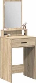 vidaXL Τραπέζι περιποίησης Δρύς Sonoma 50 x 41 x 140 εκ.