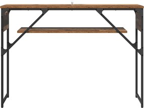 vidaXL ΤραπέζιΚονσόλας Παλιό Ξύλο 105x30x75εκ. Επεξεργασμένο ξύλο