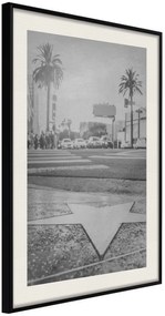 Αφίσα - Walk of Fame - 40x60 - Μαύρο - Με πασπαρτού