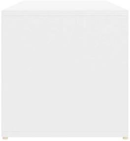 vidaXL Πάγκος Αποθήκευσης Παπουτσιών Λευκός 105x35x35 εκ. Επεξ. Ξύλο