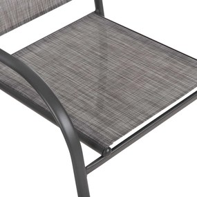 ΣΕΤ ΤΡΑΠΕΖΑΡΙΑΣ 5ΤΜΧ REDAN HM21223 ΤΡΑΠΕΖΙ &amp; 4 ΠΟΛΥΘΡΟΝΕΣ ΣΕ ΓΚΡΙ