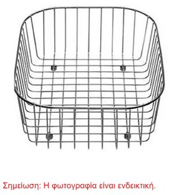Blanco Ανοξείδωτο Καλάθι/Πιατοθήκη 39x31x13,5 cm