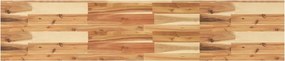 vidaXL Ράφι Κρεμαστό 140x30x4 εκ. Φινίρισμα Λαδιού Μασίφ Ακακία
