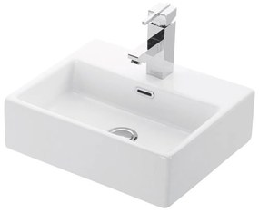 Νιπτήρας Αναρτώμενος Daphne 53708 43x36x14cm White Karag Porcelain