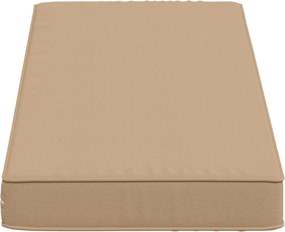vidaXL Μαξιλάρια Πάγκου 2 Τεμαχίων VUGHT 2 τμχ. 100% Πολυεστέρας Άμμος