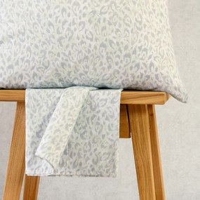 Σεντόνι King Size Με Λάστιχο + Μαξιλαροθήκες (Σετ) Melinen Ultra Line Mini Leo Aqua/Grey
