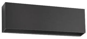 Απλίκα Τοίχου Ορθ/νιο Πλαστικό LED Down 6W 4000K IP65 ΦOS_ME-21-14107-19-Ανθρακί 21-14107-19
