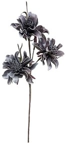Τεχνητό Λουλούδι Ντάλια 00-00-6062-2 106cm Dark Purple Marhome Foam
