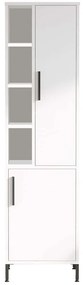 Στήλη Μπάνιου Vi 956LCS1580 45x35,5x173,6cm White Μοριοσανίδα, Μέταλλο