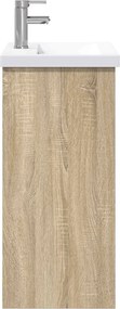 vidaXL Σετ Επίπλων Μπάνιου Sonoma Δρυς 61 x 40 x 84,5 εκ