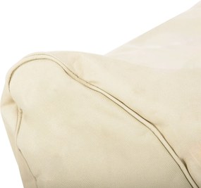 ΠΟΥΦ BLOOM ΑΔΙΑΒΡΟΧΟ HM5111.11 ΜΠΕΖ POLYESTER-UV PROTECTED 106x70x61Υ εκ.